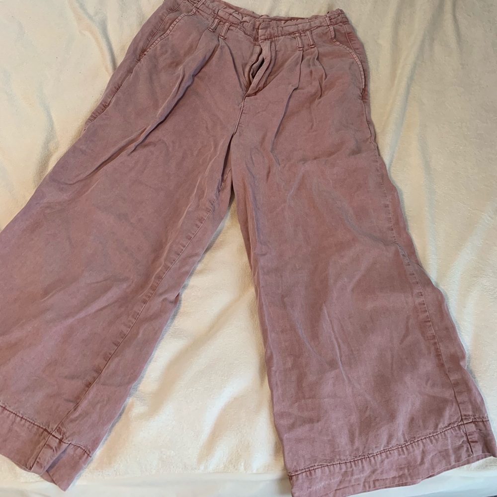American Eagle  Pink Palazzo Pants